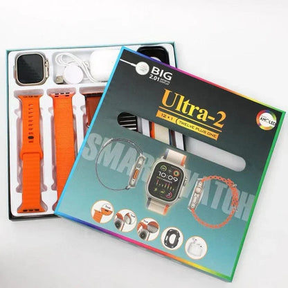 Ultra Smart watch 12 in 1 with Earbuds || Smart watch 12 + 1