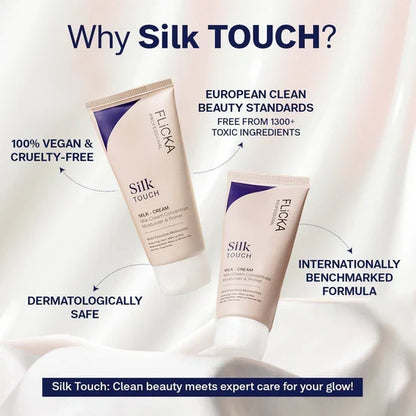 Flicka Silk Touch l Concentrate - Primer and Moisturizer (PACK OF 2)